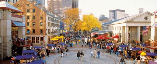 最适合美国留学的城市波士顿，马萨诸塞州